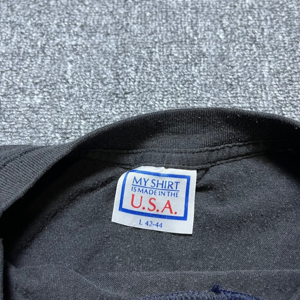 Vintage Lowry Washington DC T Shirt‎ L (Fits M) Black Graphic Souvenir 1988 80s - Picture 3 of 8